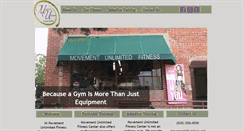 Desktop Screenshot of movementunlimitedfitness.com